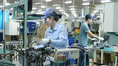 Chỉ số sản xuất công nghiệp Hà Nội năm 2025 tăng 7,2%